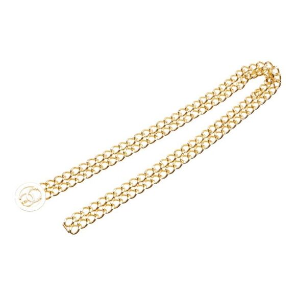 Pre Loved chanel Women Gold Belts - Picture 1 of 8